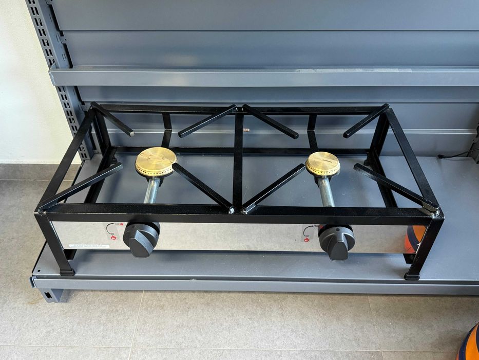 Trempe/ Fogão aranha 2 Queimadores 100-80 NOVA