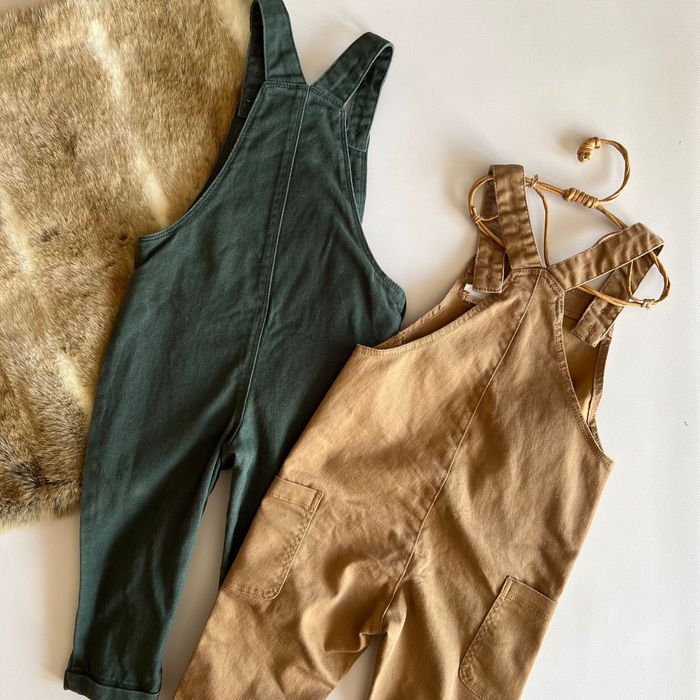 H&M Стильні комбінезони джинсові на весну 18-24 міс 1,5-2 роки