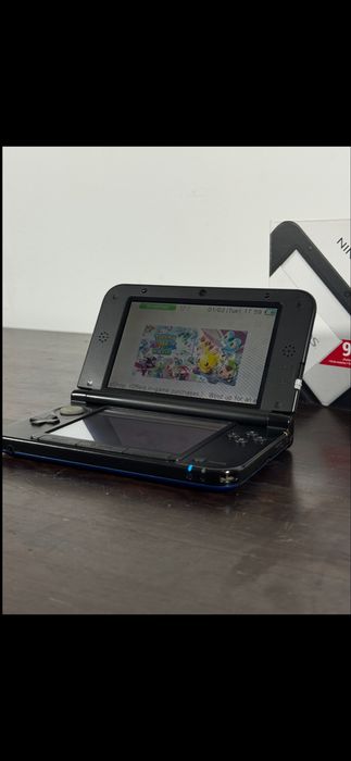 Nintendo 3DS XL niebieski + pudełko + instrukcja