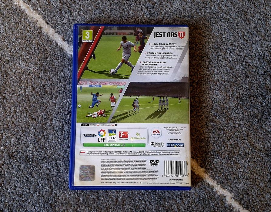 Fifa 11 Polska Wersja PS2 PlayStation 2