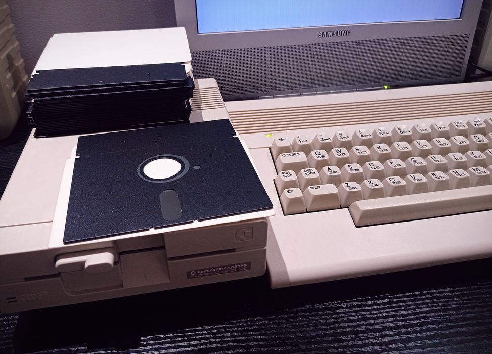 Dyskietki 5,25" C64, nagrywanie