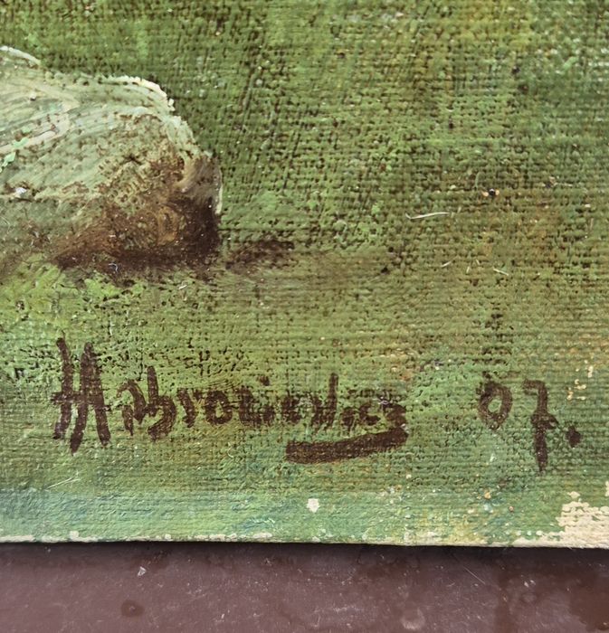 Картина "Лодочка" 1907 год