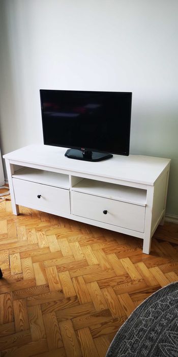 HEMNES Móvel TV, castanho claro, 148x47x57 cm - IKEA