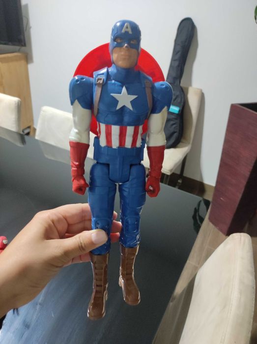 Homem Aranha e Capitão América