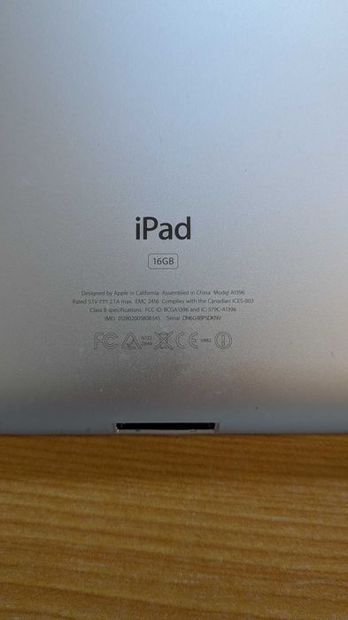 Apple ipad2 a1396 16GB