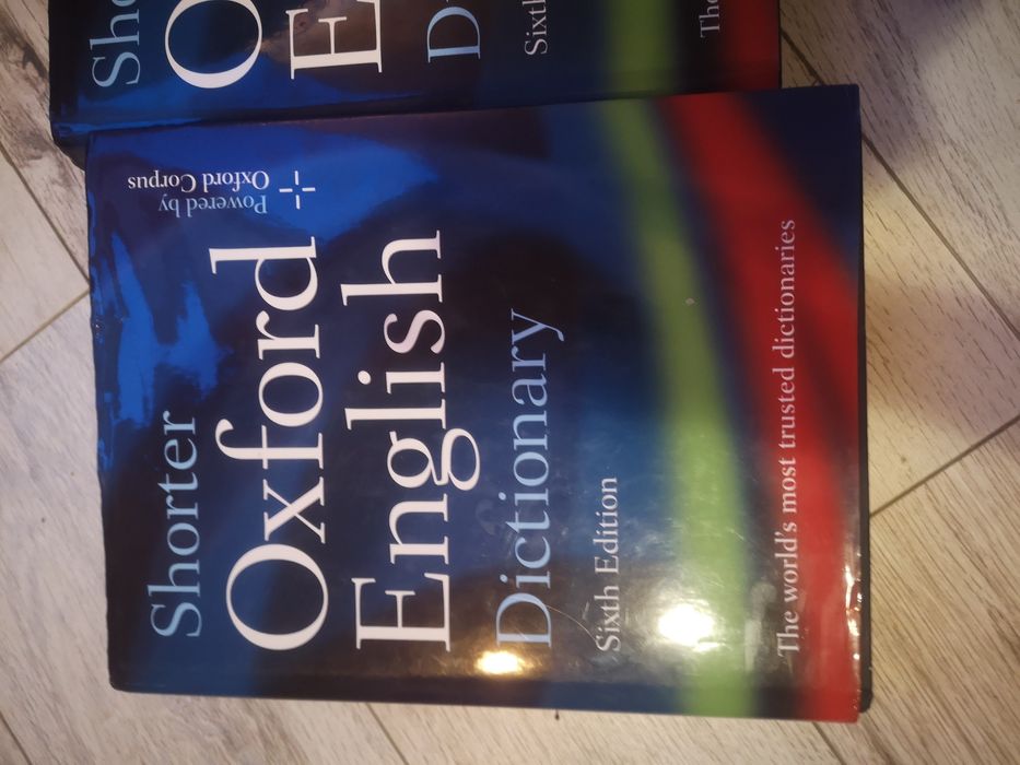 Shorter Oxford English dictionary six edition
