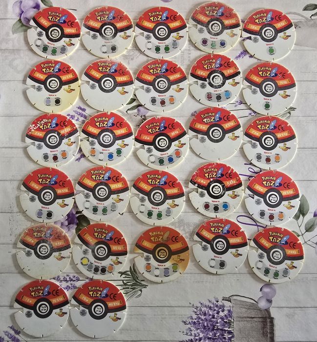 Tazos Pókemon Voa