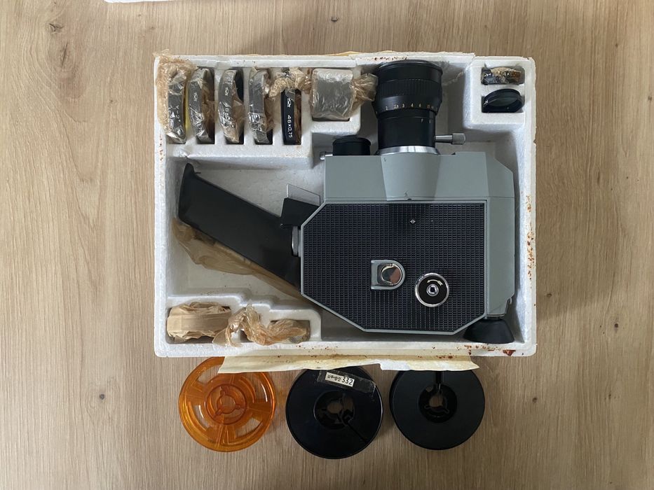 Kamera analogowa Quarz Zoom DS8M-3 pełen komplet.