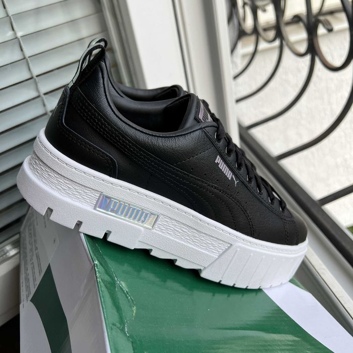 Женские кожаные кроссовки кеды Puma Mayze Leather оригинал