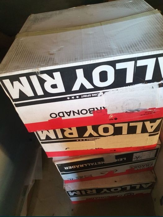 Kartony na felgi aluminiowe