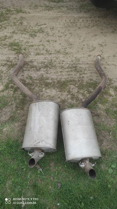 BMW E38 końcowe tłumiki