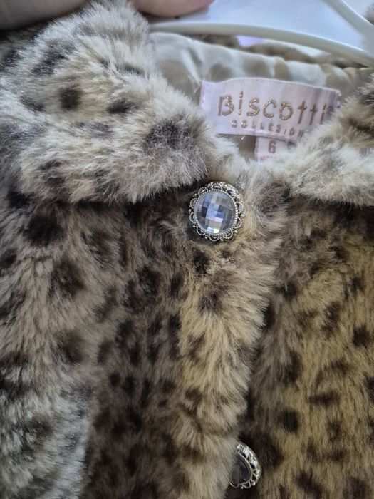 Демісезонна шубка для дівчинки 5 років