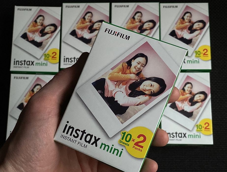 Instax mini film fujifilm картридж фотобумага плівка пленка кассеты