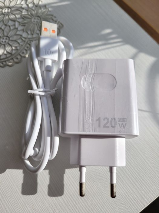 Nowa Ładowarka 120 W + Kabelek 10 A
