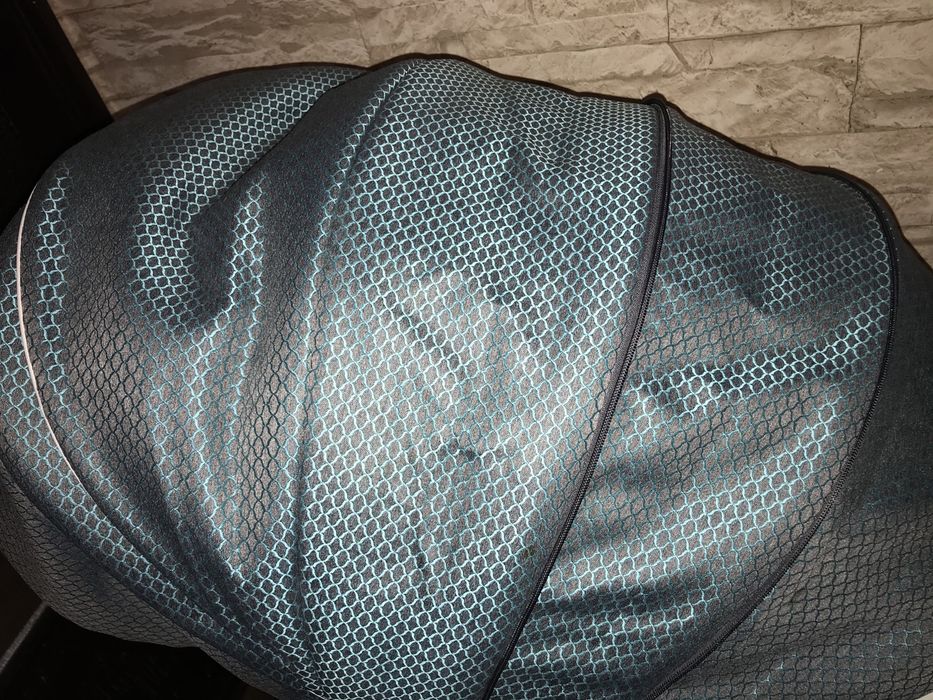 Wózek 2w1 Turkusowo-szary Camarelo Łódź lekki, również dla wysokich