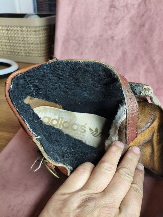 Stare skórzane buty PRL 184