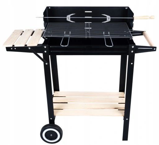 grill węglowy duzy ogrodowy ruszt przenośny rożno