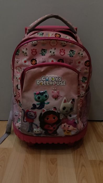 Mochila com rodas menina