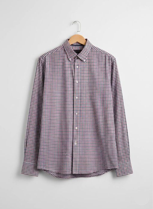 Сорочка Massimo Dutti XL клітинка