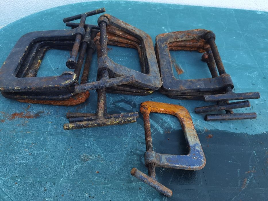 Grampos ferro Vintage