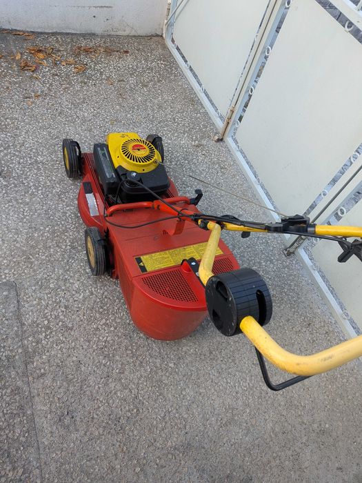 Cortador de Relva a Gasolina Outils WOLF – A Funcionar