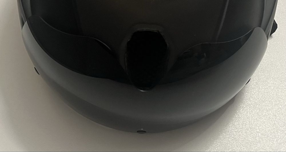Kask rowerowy Shinmax HT-29 z lampką USB i wizjerem