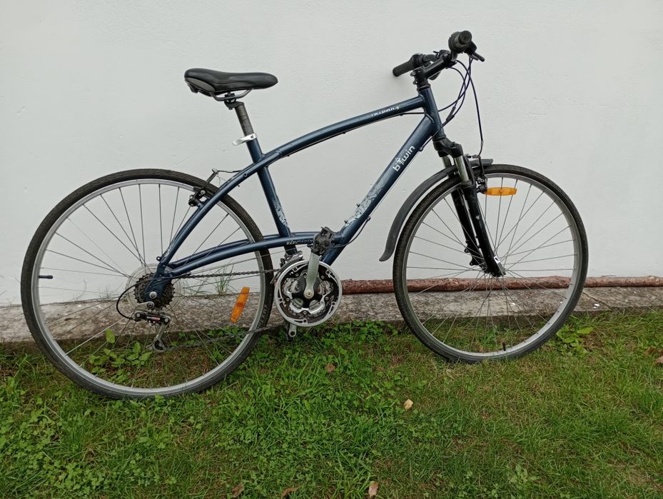 Rower btwin triban 6061 custom Kopki •