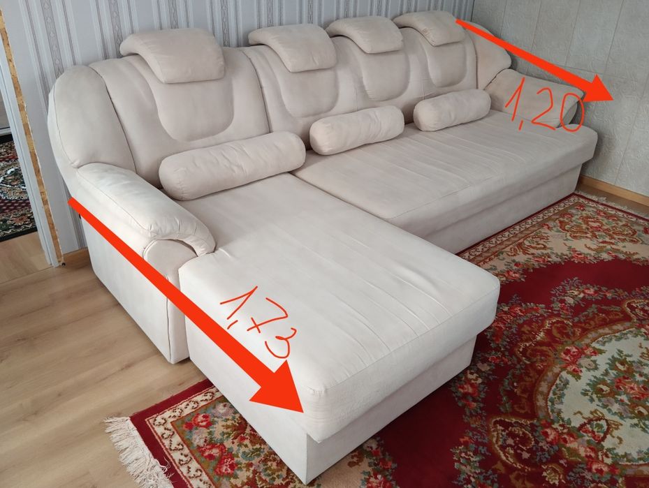 Диван кутовий розкладний