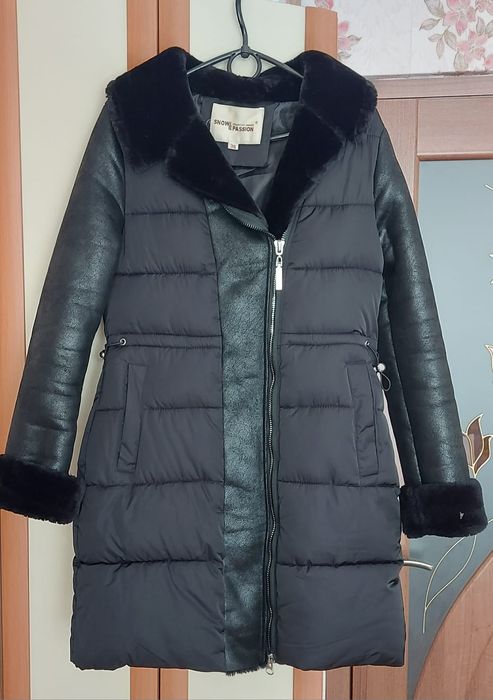 Зимняя куртка-дубленка