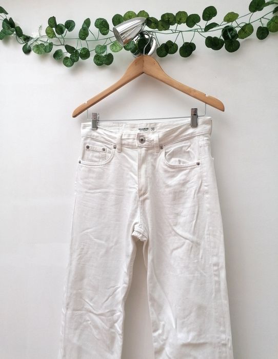 Calças de Ganga Brancas