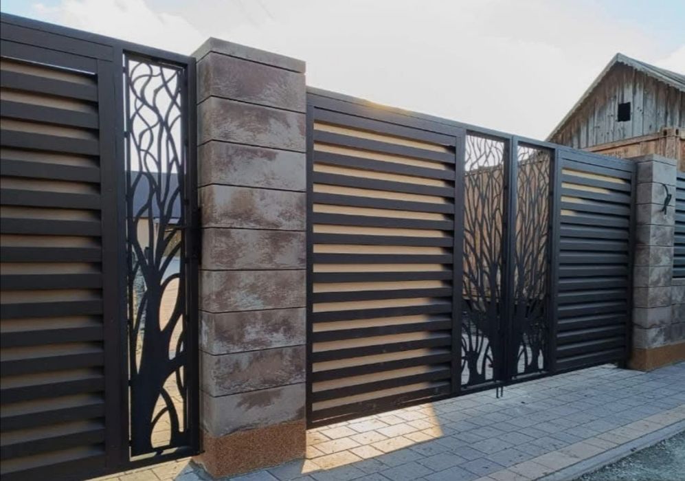 Відкатні ворота для дому.