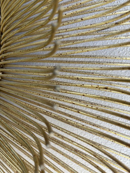 Espelho decorativo dourado