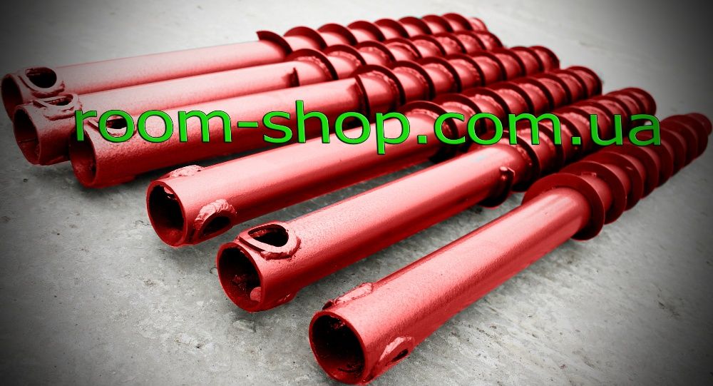 Гвинтові палі, винтовые сваи, геошуруп, установка, монтаж производство