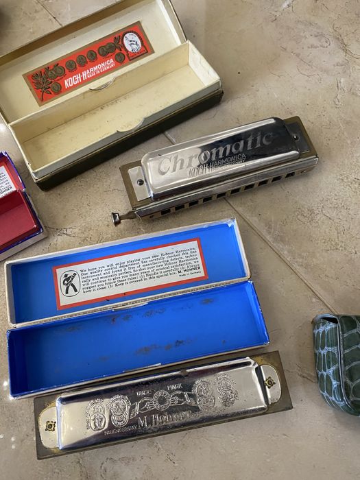 Губная гармошка M.Hohner Super Hromonica,Marine Band,Koch-Harmonica Германия