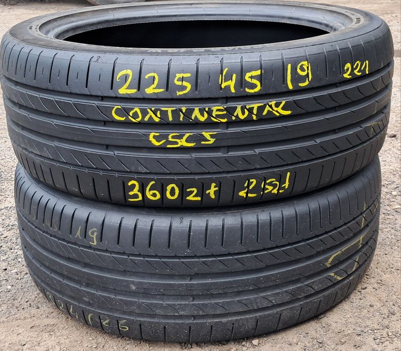 225/45/19 Continental 2szt lato
