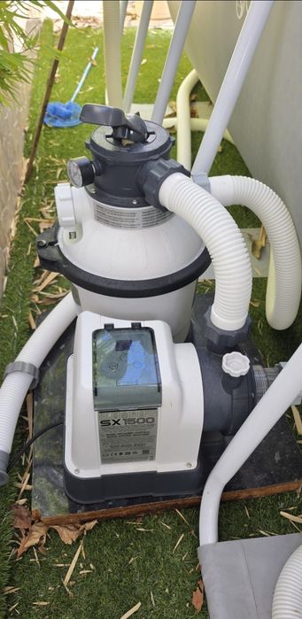 Piscina Intex, Bomba intex, escada e todos os acessórios