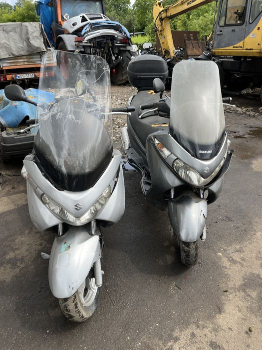 Suzuki Burgman cały na części | Silnik | Zawieszenie | Plastiki |