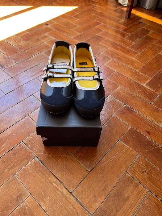 Onitsuka tiger (creme e preto)
