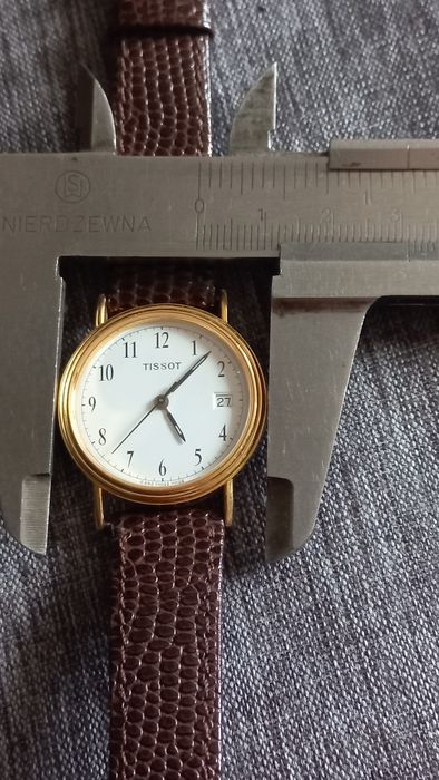 Sprzedam męski garniturowy zegarek Tissot C 252 - 6.4mm gr