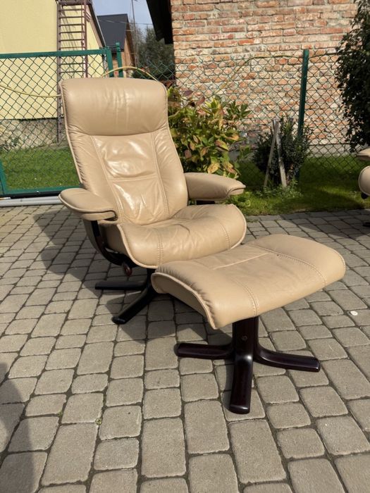 Крісло реклайнер шкіра (00131)крісло релакс Розкладне крісло
