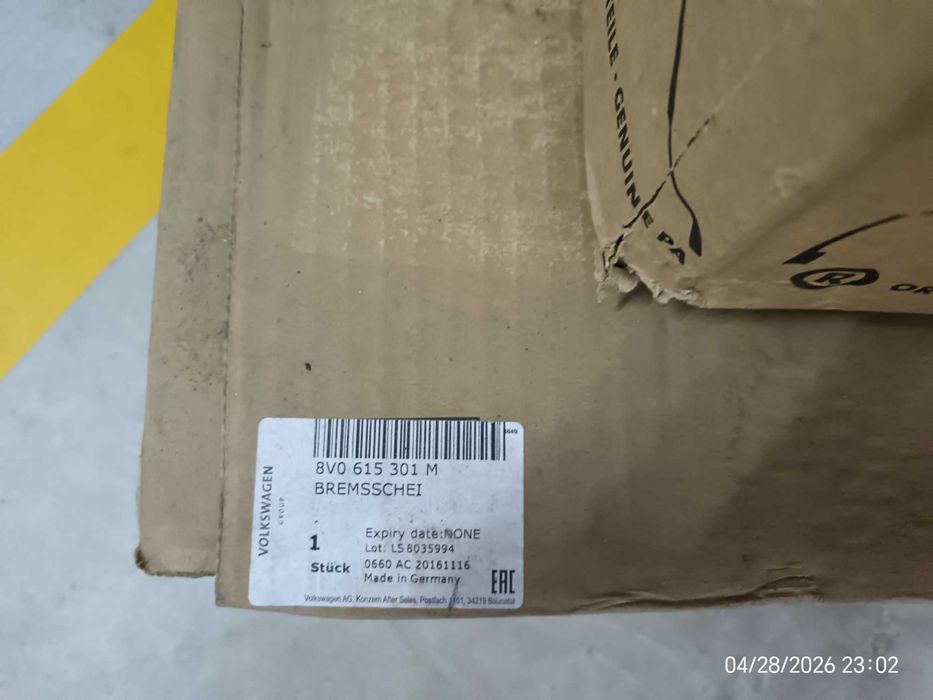 Discos frontais de carbono cerâmica Audi TT RS a Audi RS3