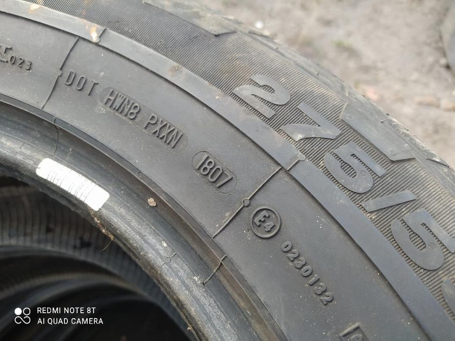 Продам летние шины Continental 4x4 Contact 275/55 R19 111H