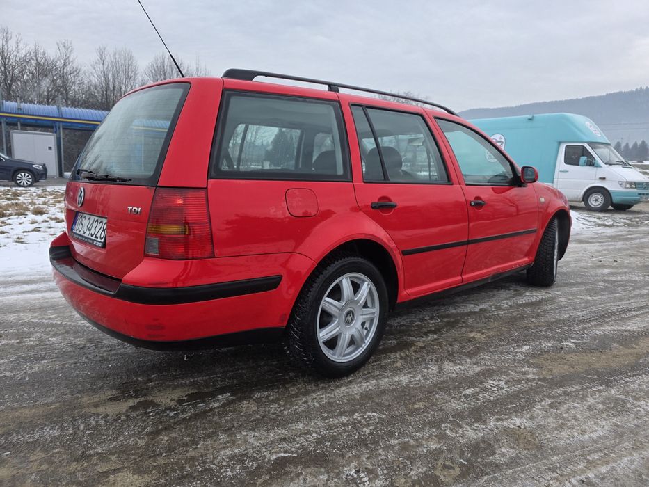 Vw golf IV 1.9 tdi długie opłaty 08.2026  klimatyzacja
