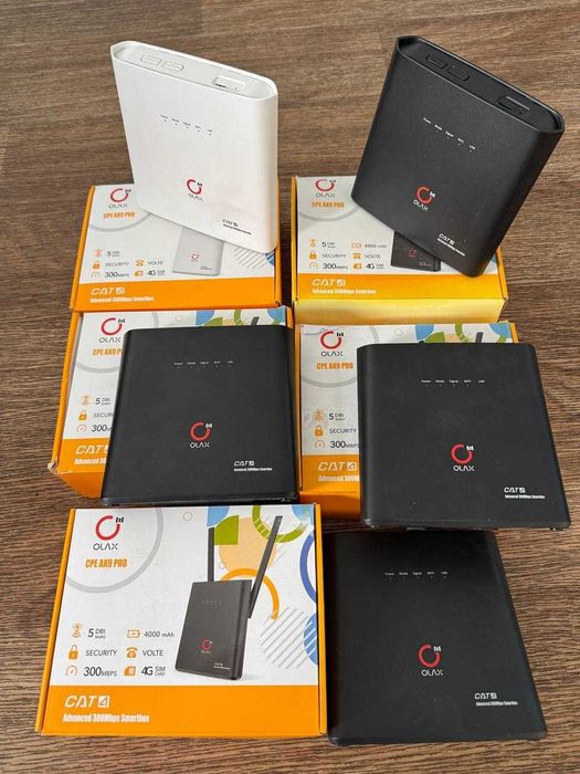 Лот 11 4G LTE Wi-Fi роутер Olax AX9 Pro (АКБ 4000 mAh) 5 шт