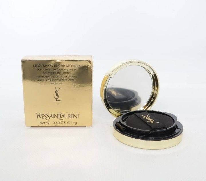 Yves Saint Laurent Le Cushion Encre de Peau – podkład w kompakcie, odcień 10, 14 g