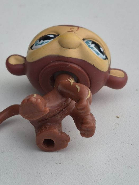 Littlest Pet Shop Małpka G7 Oryginalna Figurka LPS #050
