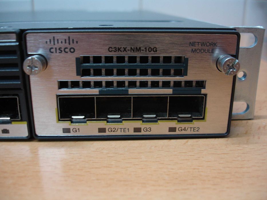 Cisco Catalyst 3750-X + C3KX-NM-10G