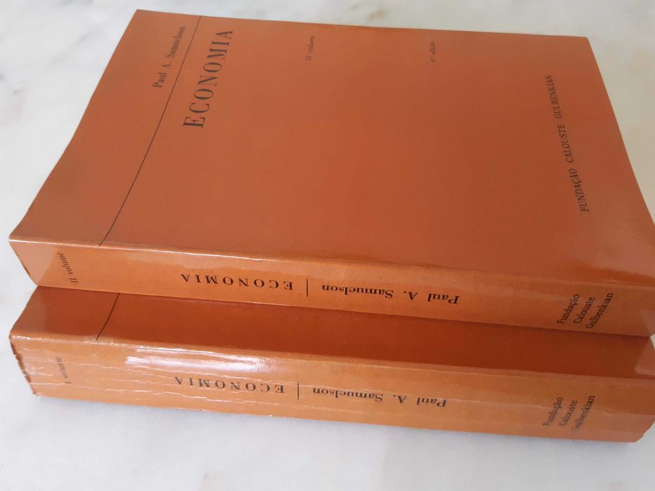 Livro ECONOMIA, Vol. I e II, Samuelson, excelente estado
