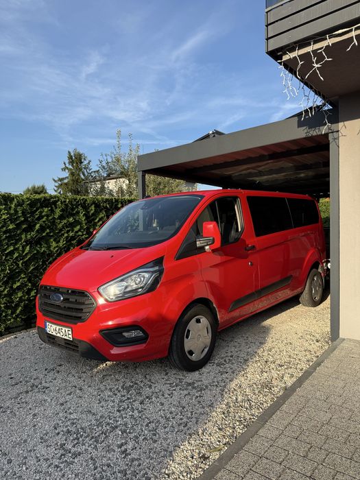 Bus wynajem wypozyczenie Transit Custom 9 long L2 osobowy f.vat 23%