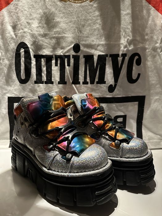 New rock взуття низьке різнокольорове